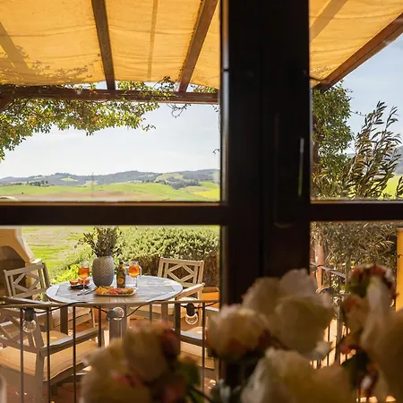 Toscana Mio, Stunning View & 14min Volterra *
